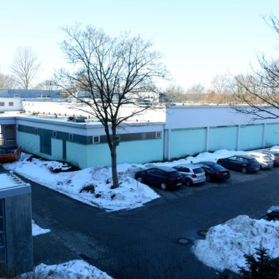Mittwoch, 15. Februar 2017: einer der letzten Schultage der 'alten' Turnhalle